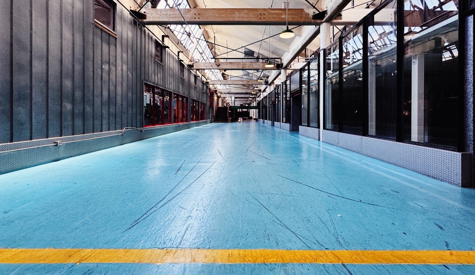 Workspace Fit-out, commercial painting project in Docklands, VIC